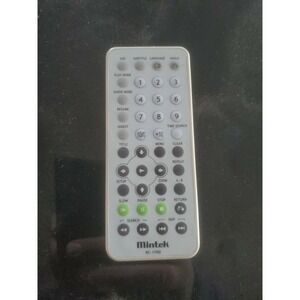 Mintek RC1700 DVD Player Remote Control RC1700 Silver White Replacement